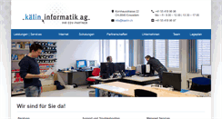 Desktop Screenshot of kaelin.ch